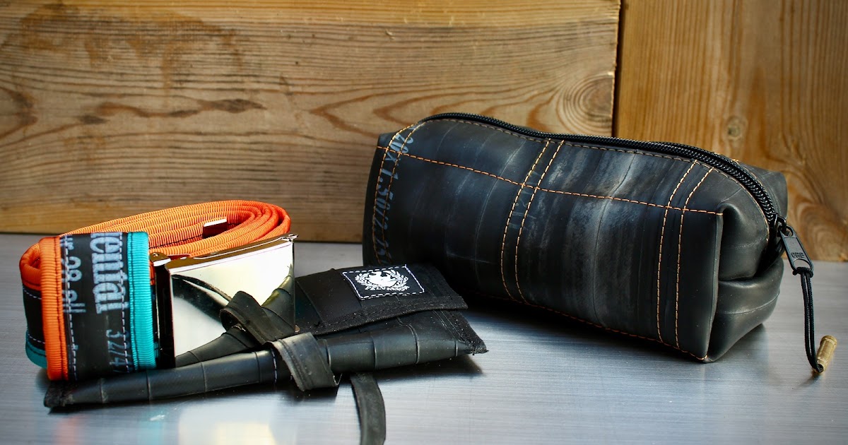 Review – Felvarrom Recycled Inner Tube Belt and Bag